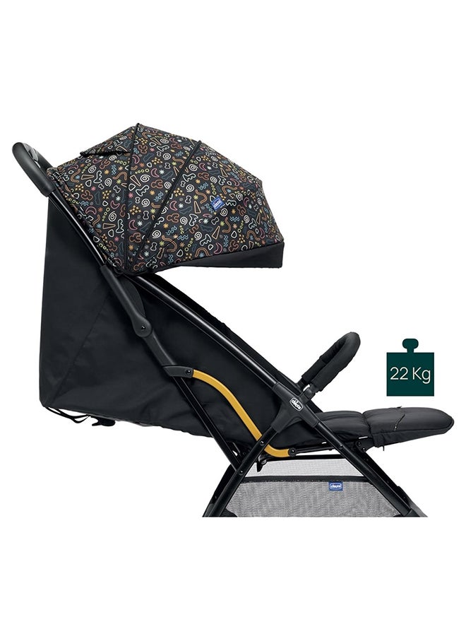 Chicco Baby Glee Stroller, 0M - 4Y, Playful Black  - Image 3
