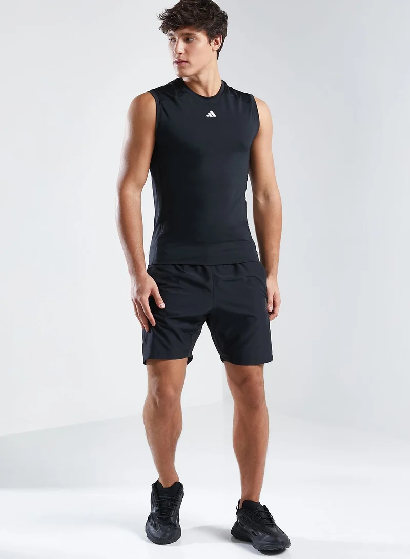 Adidas TechFit Small Logo T-Shirt
