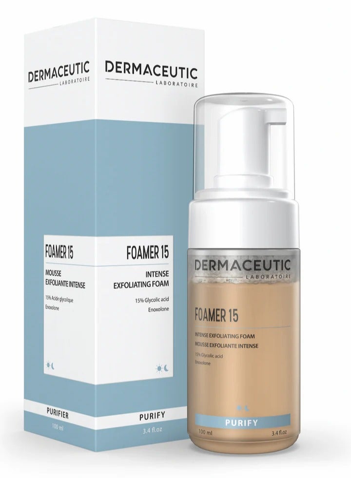 Dermaceutic Foamer 15 Exfoliating Cleasing Foam 100ml