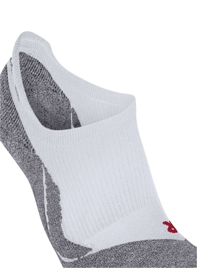 FALKE Men's RU3 Comfort Invisible Running Socks, Breathable Quick Dry, No Show, Thick Cushion, Athletic Sock, White (White-Mix 2020), 10.5-11.5, 1 Pair - Image 4