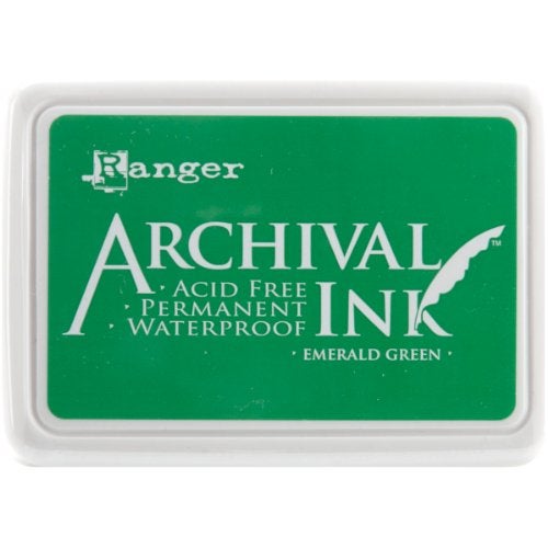 Ranger Archival Ink Pad #0, Emerald Green - Image 2