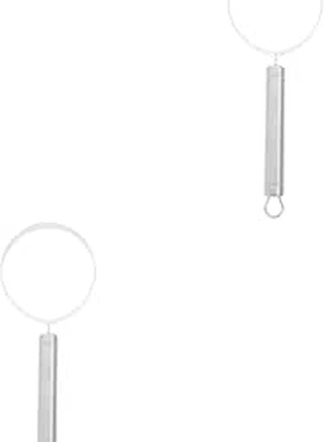Stainless Steel Fruit Baller Scoop Ergonomic Non Slip Handle for Watermelon Kitchen Use Easy Storage Silver - Image 1