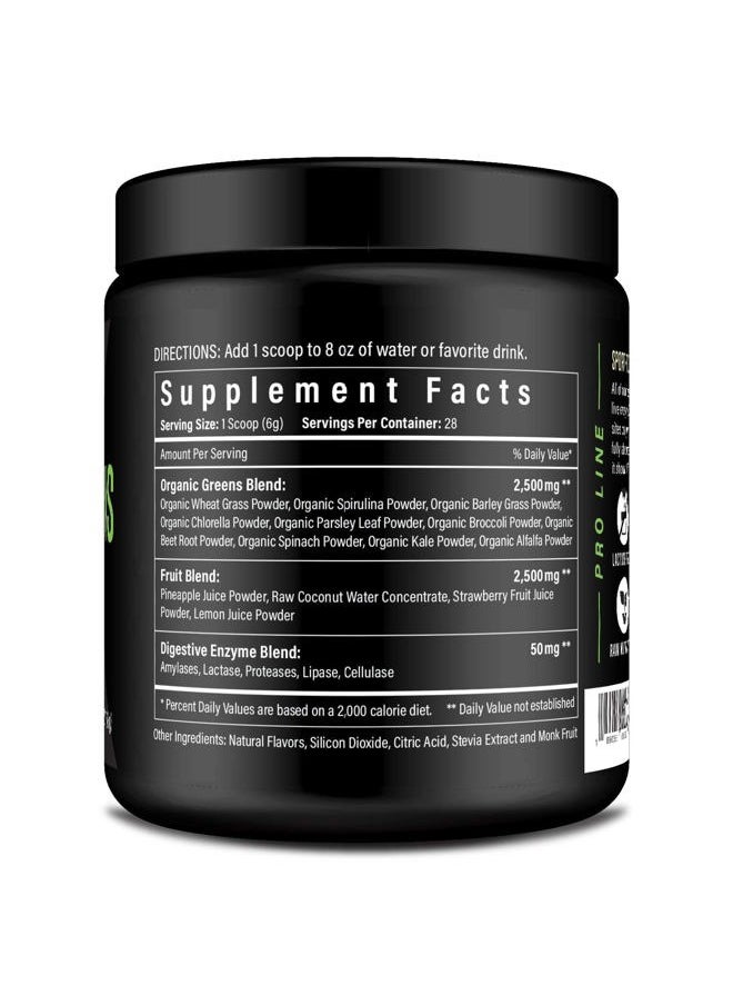 Sport Formula 99 - Organic Greens Superfood Powder, Cold Pressed Vegan and Keto Powder, Non-GMO, Low Calorie Daily Green Juice Powder - Image 1