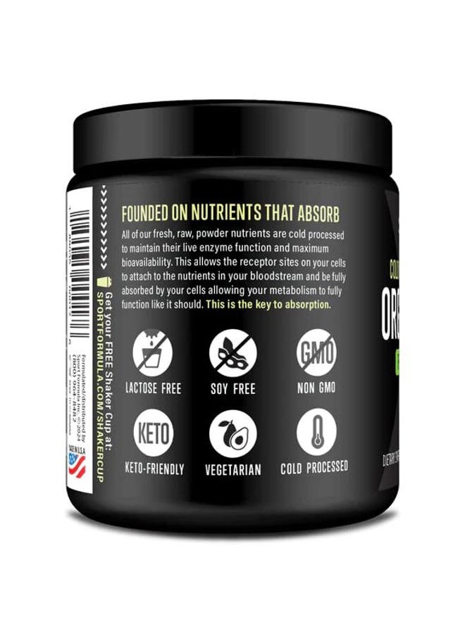 Sport Formula 99 - Organic Greens Superfood Powder, Cold Pressed Vegan and Keto Powder, Non-GMO, Low Calorie Daily Green Juice Powder - Image 1
