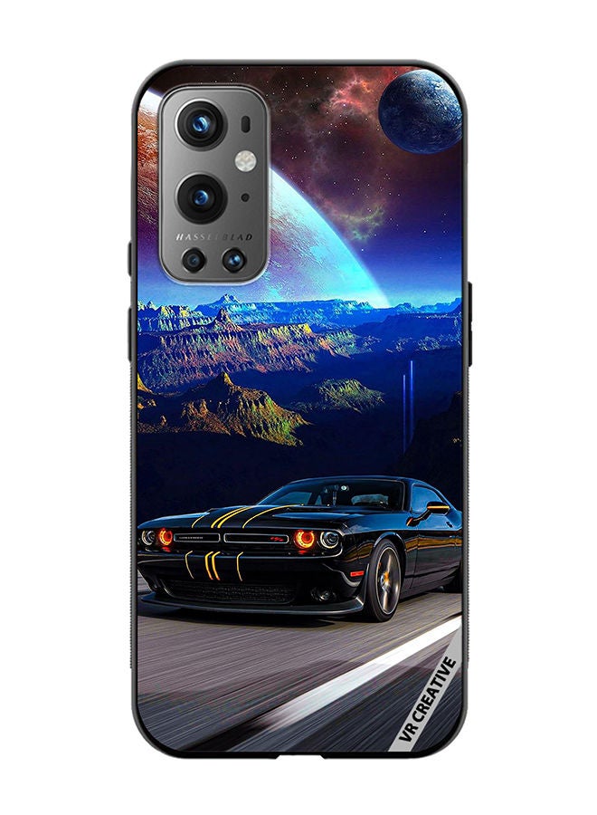 VR CREATIVE Protective Case Cover For OnePlus 9 Pro Car Design Multicolour - Image 1