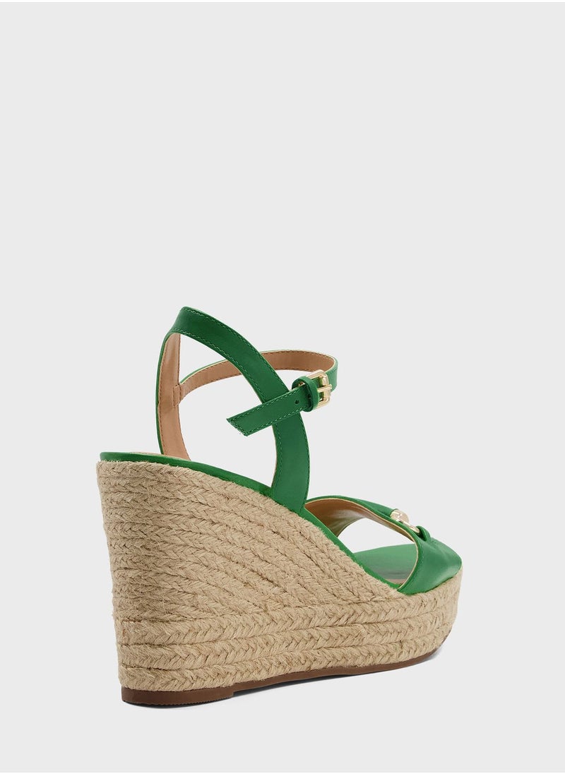 Dune LONDON Kai Wedge Sandals  - Image 3