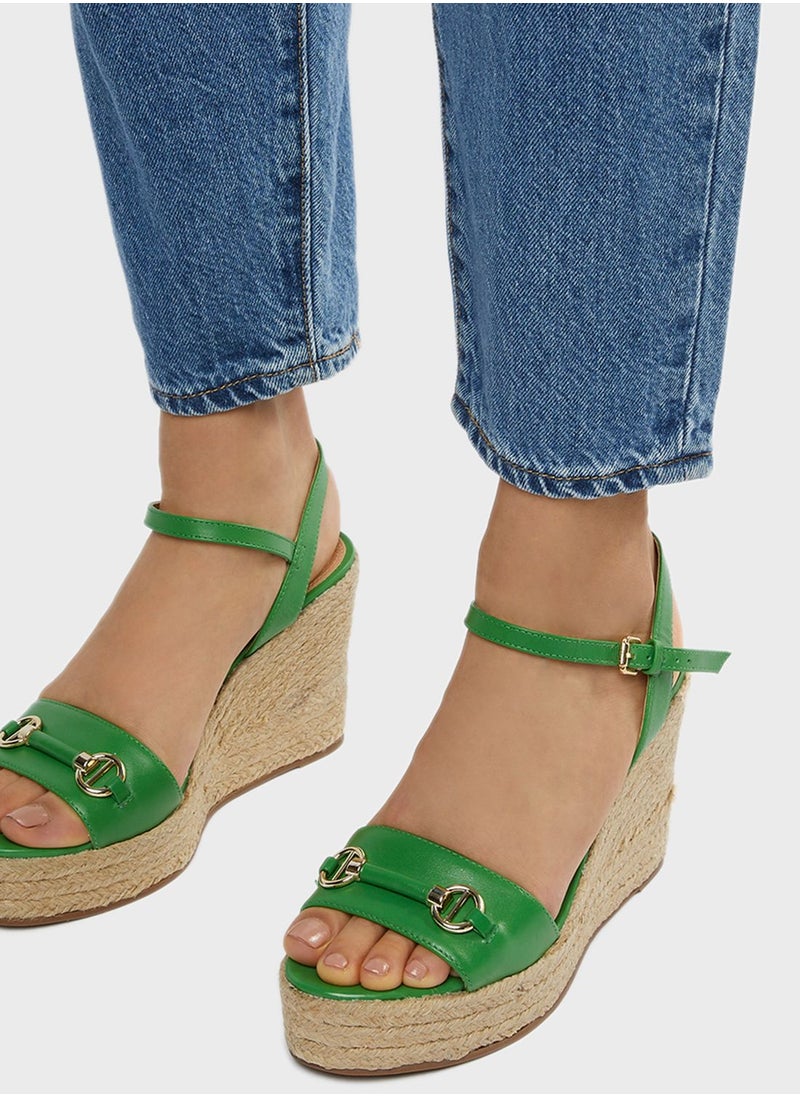 Dune LONDON Kai Wedge Sandals  - Image 4