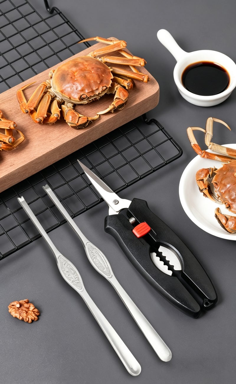 Crab-Enjoying Three-Piece Set - Image 4