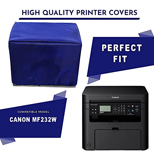 PalaP Dust Proof & Water Proof Washable protective Nylon Printer Cover Compatible for Canon MF232w-(Blue) - Image 2
