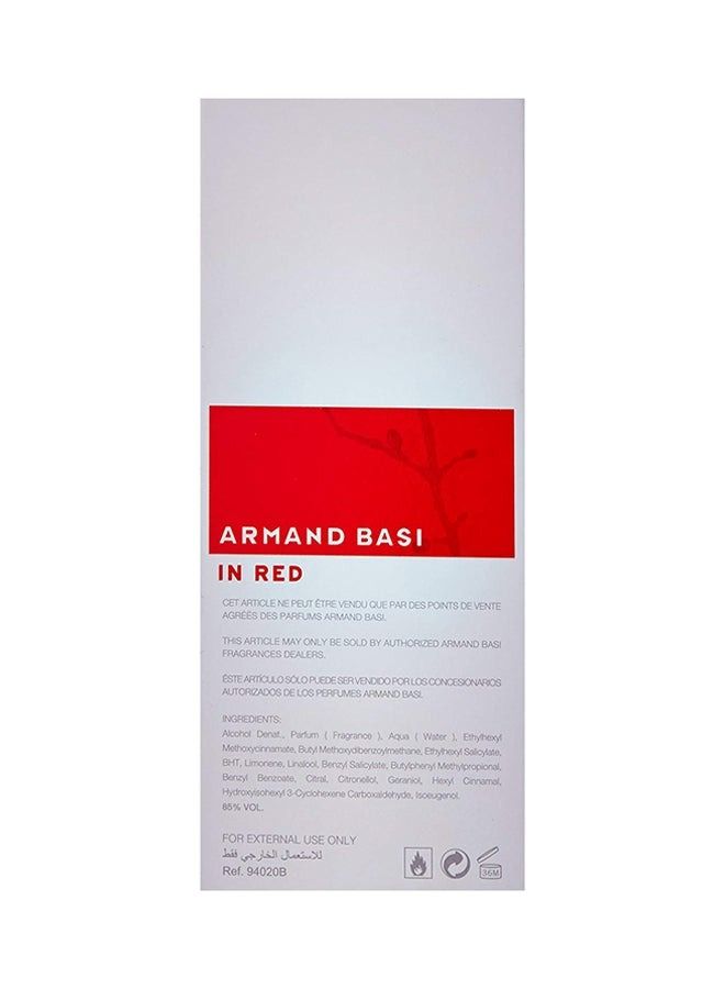 ARMAND BASI In Red EDT 100ml - Image 4