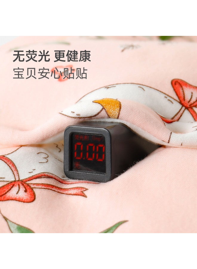 YISHUANGER مجموعة ملابس داخلية دافئة للأطفال الرضع مجموعة منفصلة من قطعتين ملابس شتوية خريفية مصنوعة من القطن السميك والحراري - Image 5