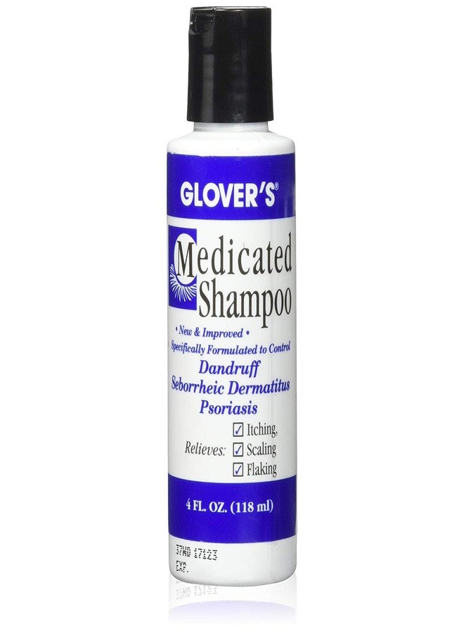 Glover's Glovers Medicated Shampoo 4 oz (Pack of 3)
