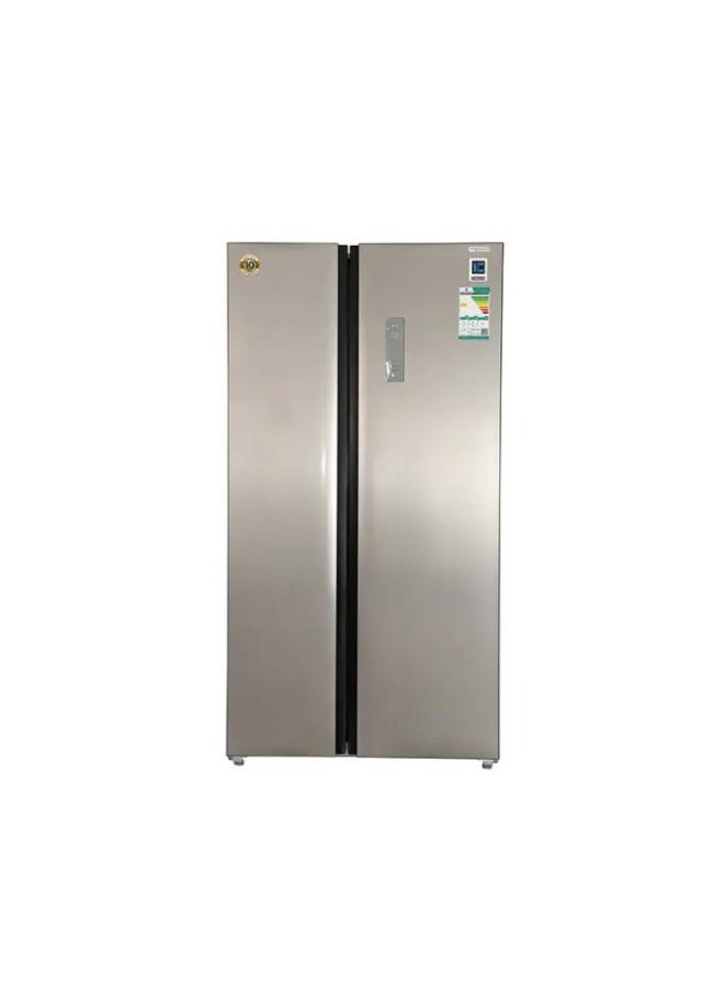 GENERAL SUPREME double door SXS Refrigerator, (17.2 ft, 488 L), Inverter , Super Freeze Function, Super Cool Function,  Stainless Steel, GS892SSI - Image 1
