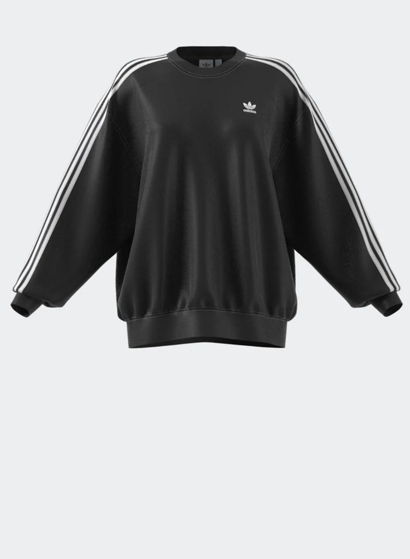 adidas Originals 3 Stripe Oversized Sweatshirt