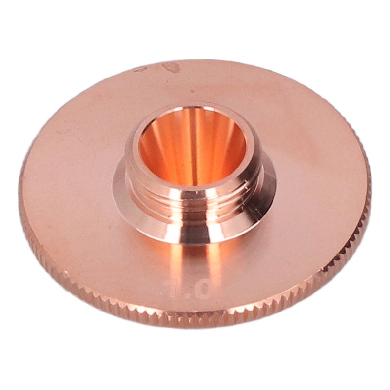 Metal Fiber Laser Cutting Nozzle: 28mm Outer Diameter 15mm Height, High Temperature Quenching Enhanced Hardness - Selected Copper Material With Superior Thermal Conductivity Corrosion Resistance, Wear - Image 1