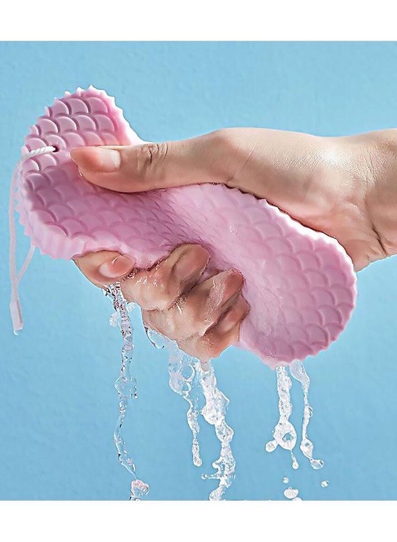 Magic Soft Sponge Body Scrubber Remove Dead Skin Bath Exfoliating Body Scrubbing Sponge Shower Cleansing Tools For Kids Adults - Image 2