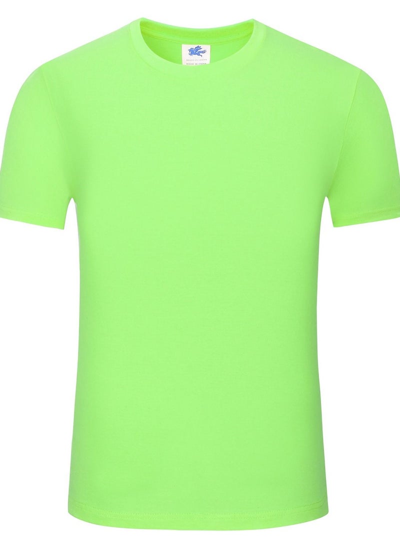 Loquat Men Quick Dry Breathable Elastic T-Shirt Green  - Image 1
