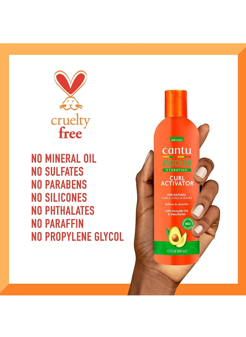 Cantu Avocado Hydrating Curl Activator 355ml