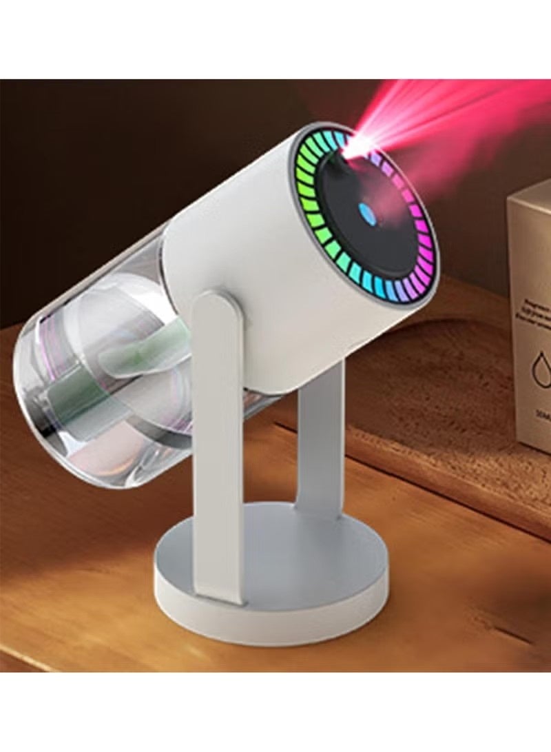 Beauenty Humidifier  Quiet Air Humidifier Oil Diffuser, Convenient Stylish Nightlight Comforting Humidifier for Home Nursery Family Car (Pink) - Image 3