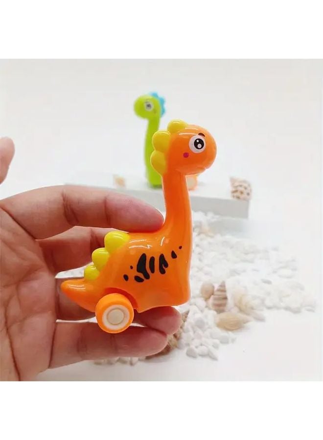 10 Cartoon Dinosaur Roller Skate Toys ABS Mini Skate Cars Educational Gift Kids 3 8 - Image 3