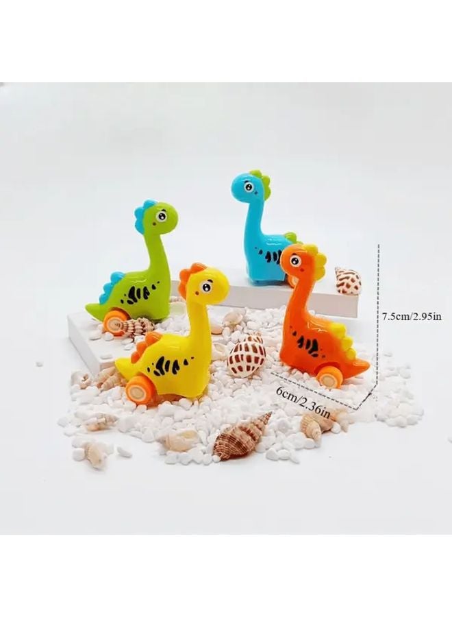 10 Cartoon Dinosaur Roller Skate Toys ABS Mini Skate Cars Educational Gift Kids 3 8 - Image 4