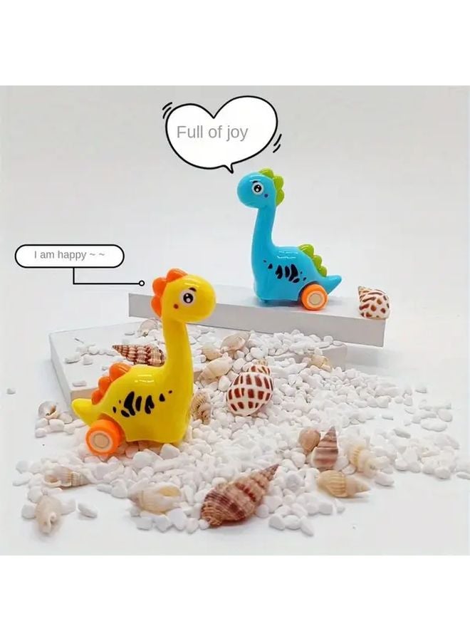 10 Cartoon Dinosaur Roller Skate Toys ABS Mini Skate Cars Educational Gift Kids 3 8 - Image 5