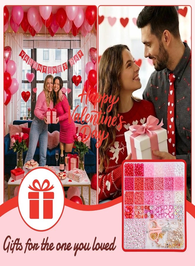 Goldwise ACB242M01Valentine's Day Friendship Bracelet Bead Kit - Image 3