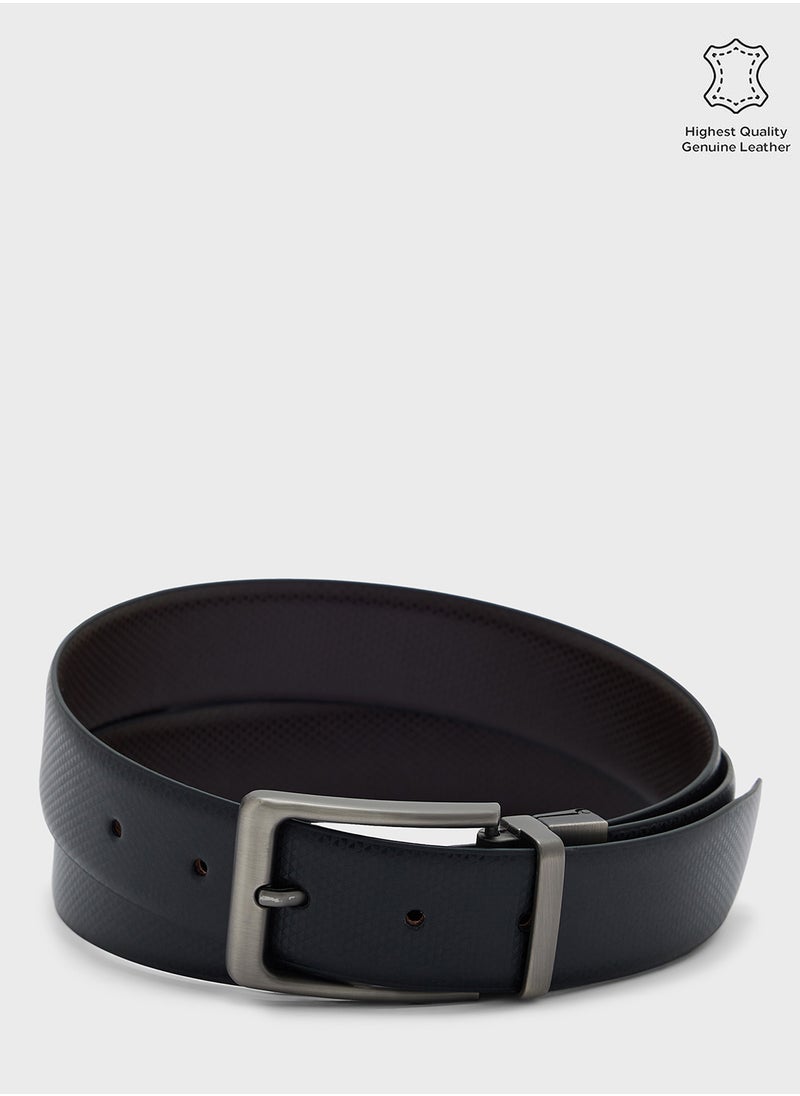 Robert Wood Faux Leather Reversible And Resizable 35Mm Formal Belt  - Image 1