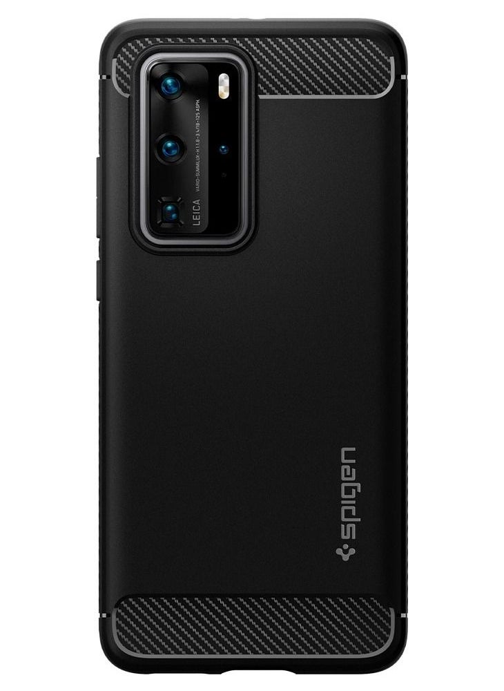 Spigen - Rugged Armor Case Cover for Huawei P40 Pro - Matte - Image 1
