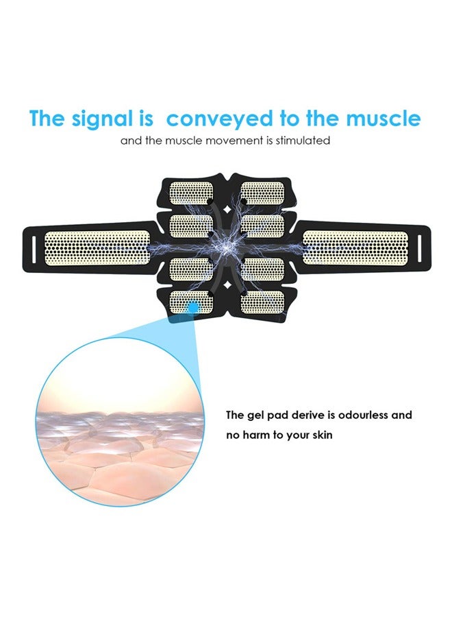 Generic Abs Stimulator Workout Equipment, Muscle Toner Training Device, Abdominal Toning Belt Trainer, Ab Machine USB Rechargeable Gear for Abdomen/Arm/Leg, Strength Training Equipment for Men and Women  - Image 4