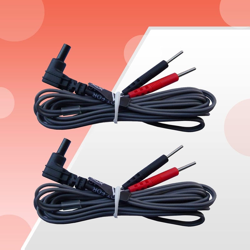 M PAIN MANAGEMENT TECHNOLOGIES Universal TENS Lead Wires by PMT, Fits Most All Electrotherapy Devices and TENS/EMS electrodes (Standard Grade) - Image 2