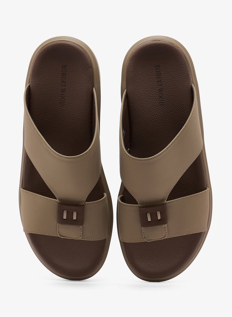 Robert Wood Mens Arabic Comfort Fashion Slipper - Image 1