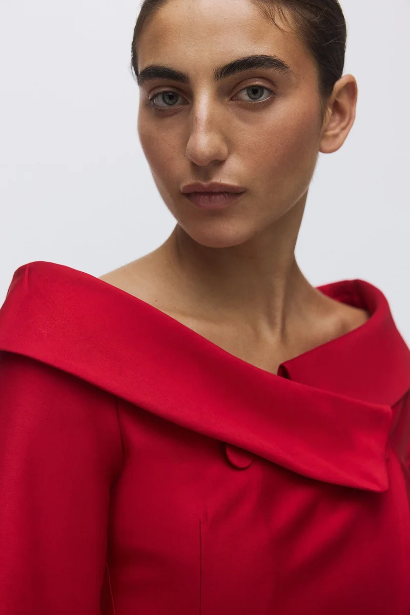 H&M Double-breasted blazer dress