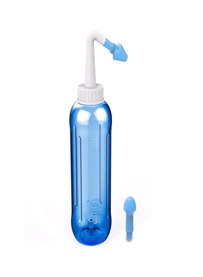 Designeez® Neti Pot Nasal Rinser - 500ml Sinus Rinse Bottle with 2 Tips, Nose Cleaner, Pressure Nasal Wash for Adults & Kids, BPA Free - Image 5