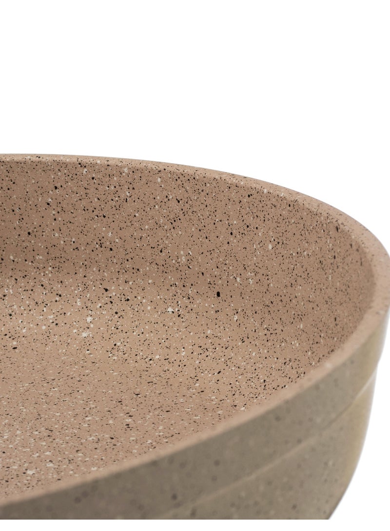 Korkmaz Korkmaz Granite frying pan with glass lid size 28x5.5 cm - Image 4