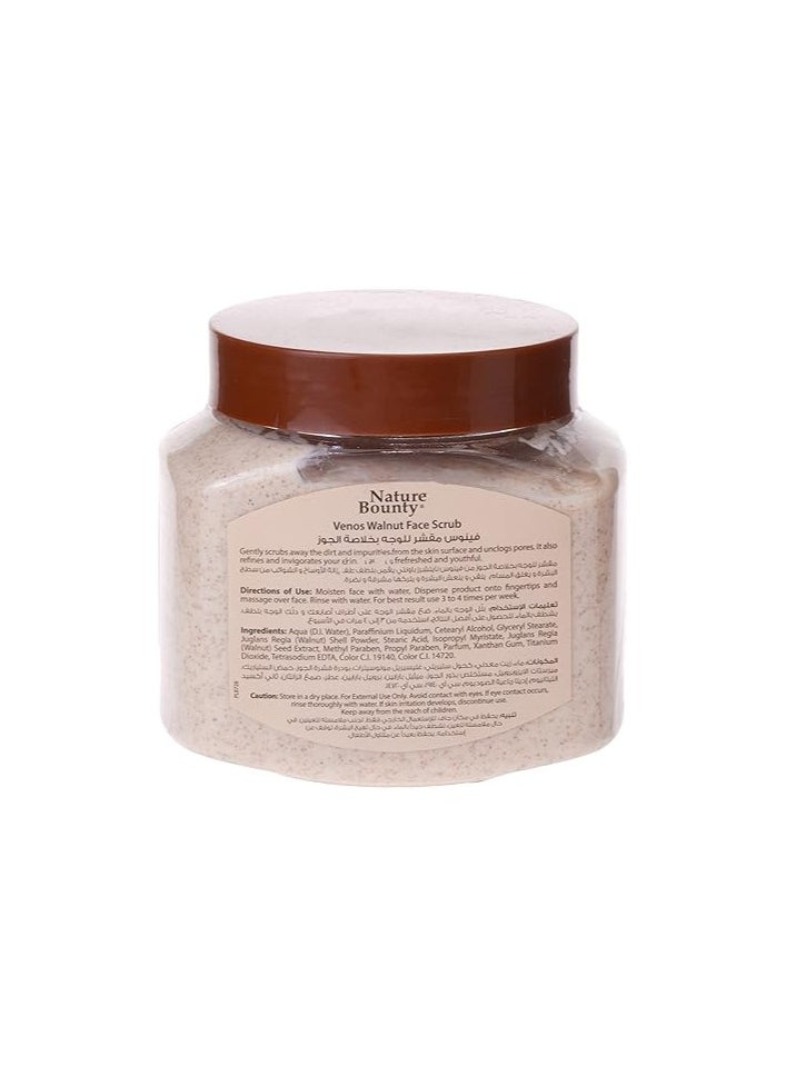 NATURE'S BOUNTY Venos Walnut Face Scrub, 300 ml  - Image 2