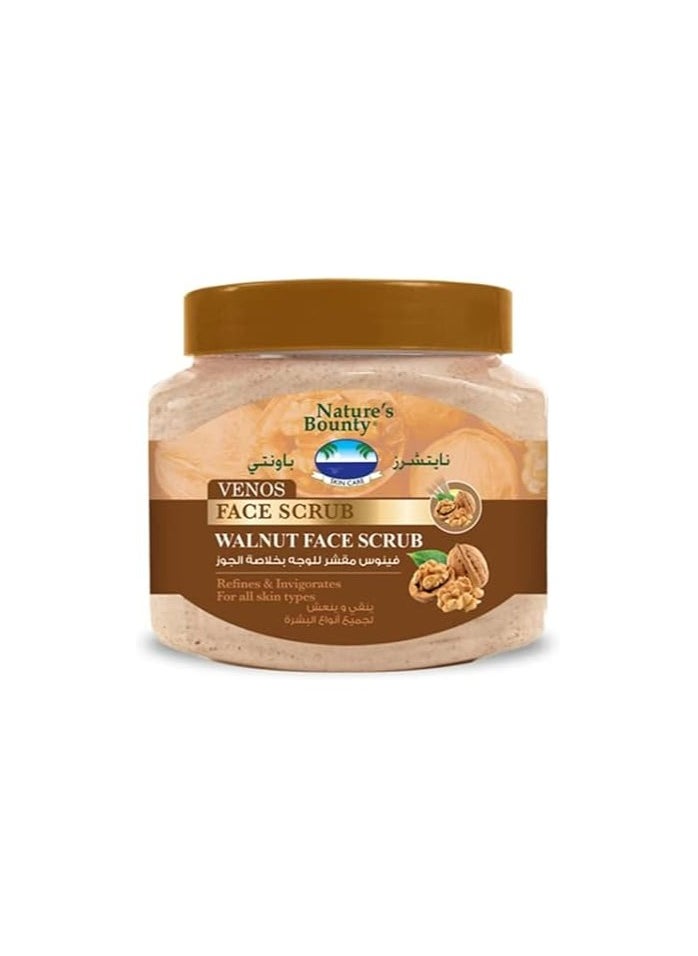 NATURE'S BOUNTY Venos Walnut Face Scrub, 300 ml  - Image 1