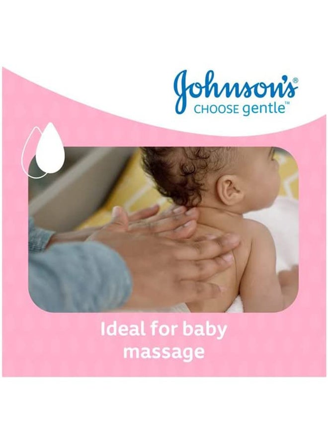 Johnson's Baby Clinically Proven Mildness Body Massage Oil, Locks 10x More Moisture, 300Ml - BD172 - Image 3