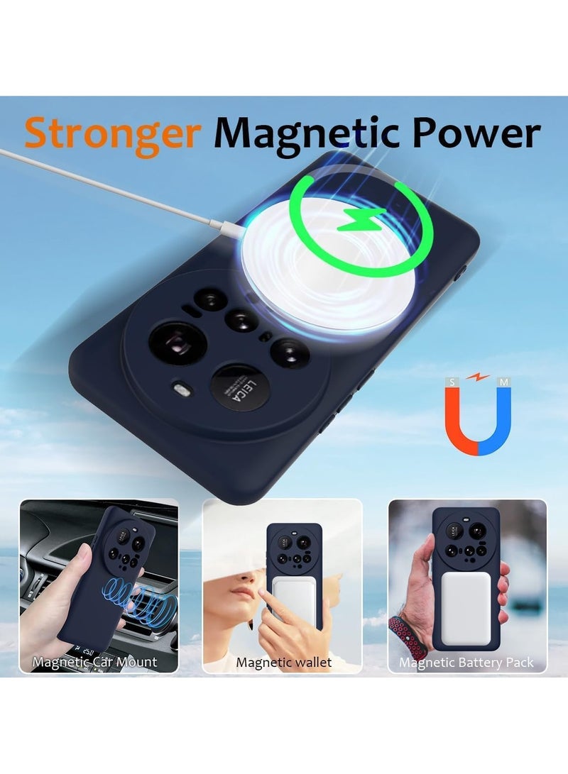 عام "غطاء مغناطيسي لهاتف Xiaomi 15 Ultra - من سيليكون سائل رفيع ومرن (TPU) مع حزام معصم، يدعم الشحن اللاسلكي ويوفر حماية ضد السقوط والصدمات" - Image 2