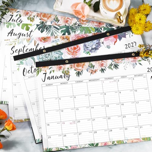 MaaIbok 20262027 Desk Calendar Jul 2026 Dec 2027 18 Months Large Monthly Desk Calendar 17 x 12 Desk Pad Large Ruled Blocks todo List Notes Best DeskWall Calendar for Planning or Organizing - Image 3