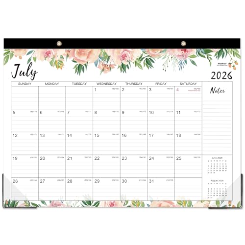 MaaIbok 20262027 Desk Calendar Jul 2026 Dec 2027 18 Months Large Monthly Desk Calendar 17 x 12 Desk Pad Large Ruled Blocks todo List Notes Best DeskWall Calendar for Planning or Organizing - Image 1