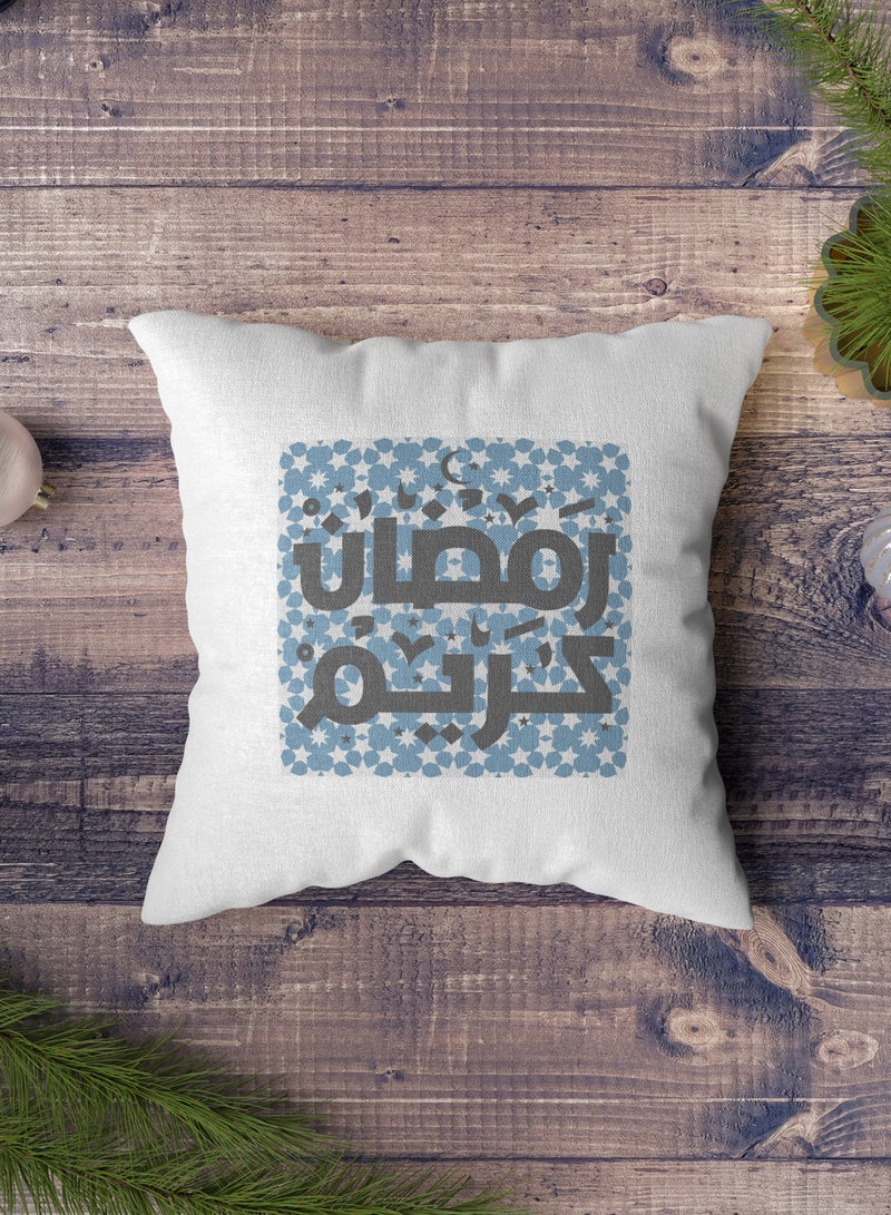 لوحة غطاء وسادة من البوليستر بتصميم رمضان كريم - Image 3