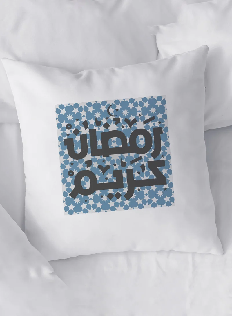 لوحة غطاء وسادة من البوليستر بتصميم رمضان كريم
