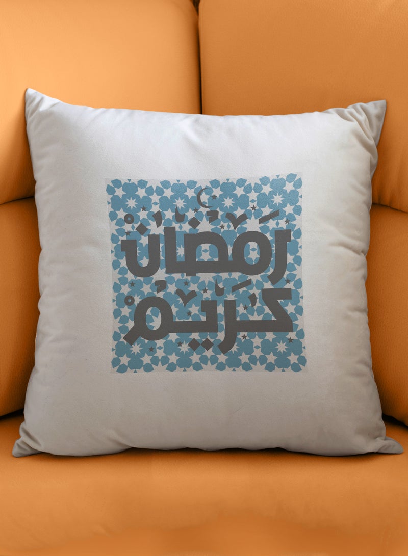 لوحة غطاء وسادة من البوليستر بتصميم رمضان كريم - Image 4