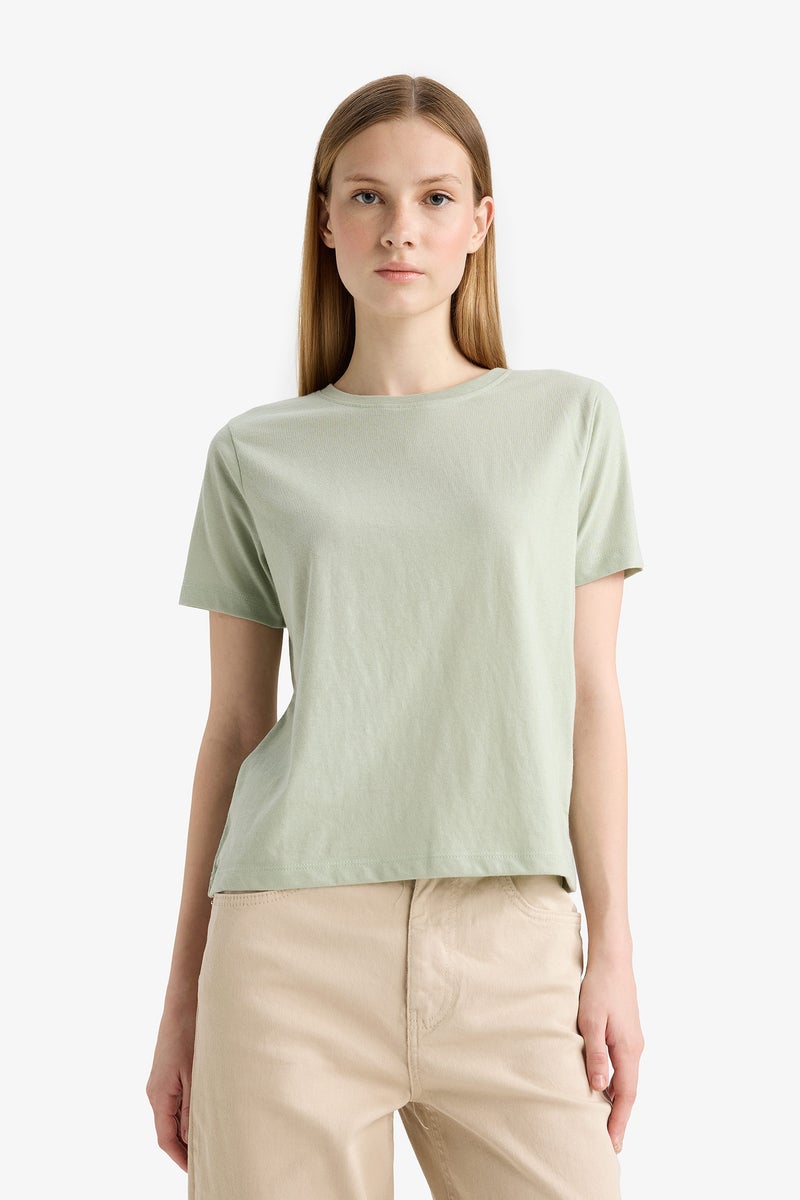 DeFacto Woman Regular Fit Short Sleeve T  - Image 3