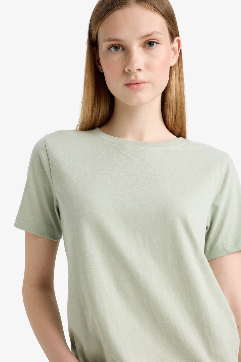 DeFacto Woman Regular Fit Short Sleeve T  - Image 4