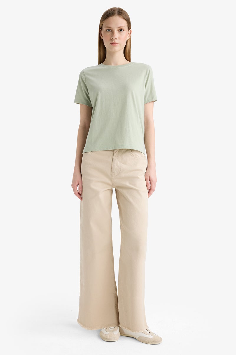 DeFacto Woman Regular Fit Short Sleeve T  - Image 2