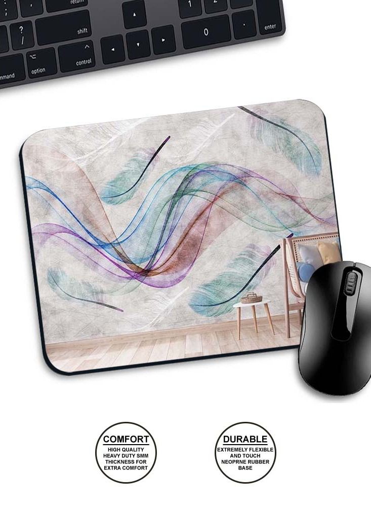 Protective Printed Mouse Pad Rectangle - Image 1