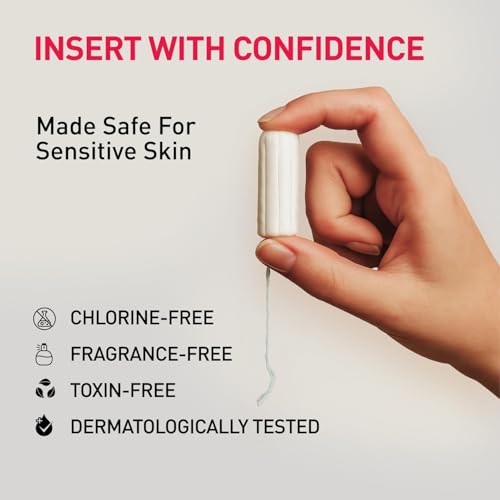 Sirona Period Tampon for Medium & Regular Flow - 12 Pcs (Pack of 1) | Biodegradable Tampons | FDA Approved | Ultra Soft Biodegradable Tampon | Leak Free | Highly Absorbent Tampons for Rash Free Period - Image 4