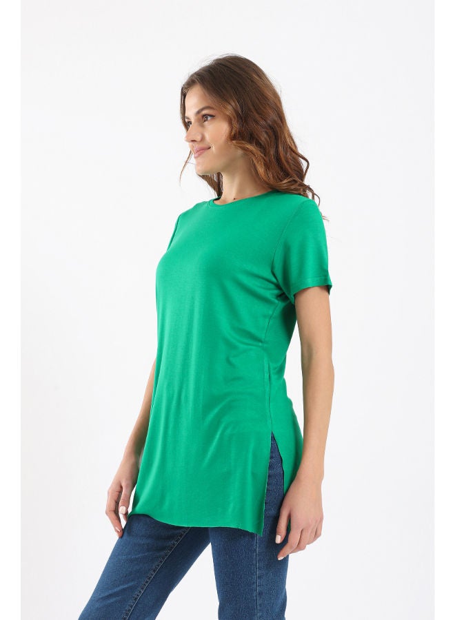 Carina Basic Viscose T-Shirt - Image 3
